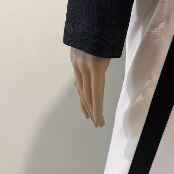 Italian Made Piazza Sempione Textured Black Jacket Size IT 42 or US 8/M … - Picture 11 of 16